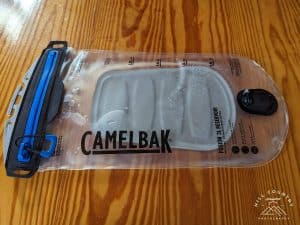 My 3 liter CamelPak I use for hiking when there is no water available